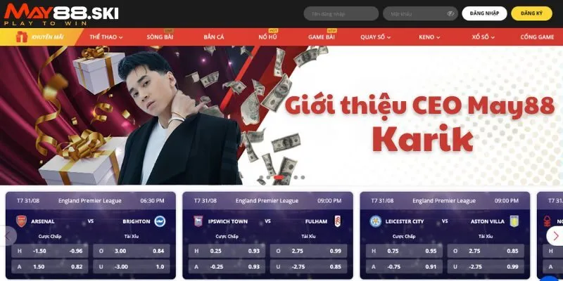 Giới thiệu CEO May88 Karik
