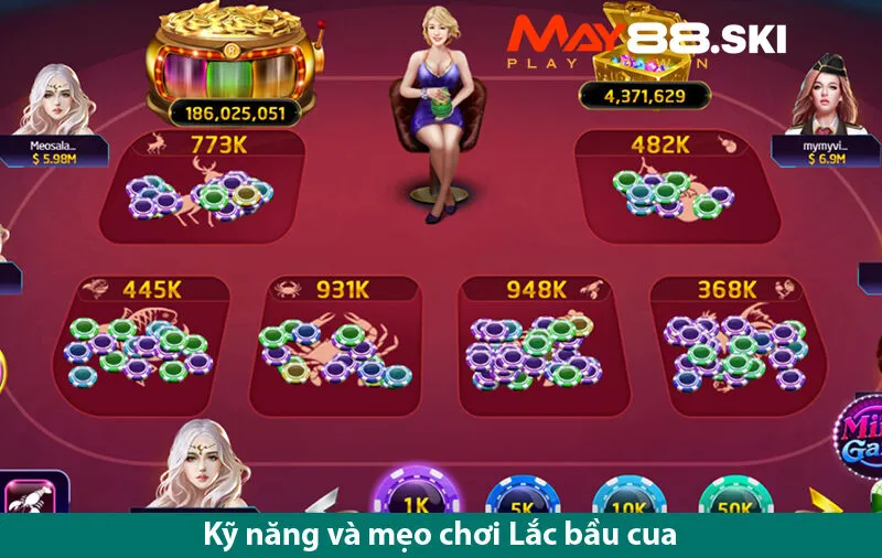 Tận hưởng chiến thắng cùng trò chơi Bầu cua mini online