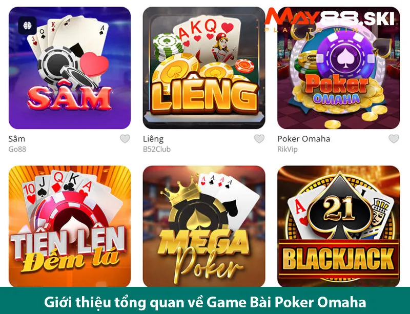 Chơi Game bài poker omaha dễ dàng và chiến thắng ngoạn mục ở may 88 ski