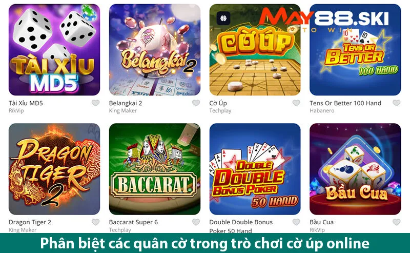 Cách chơi game cờ úp cho tân thủ khi tham gia chơi tại May88.ski