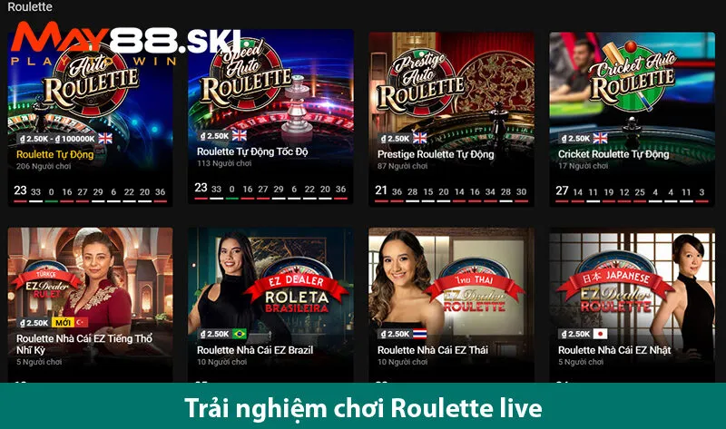 Tiếp cận cách chơi roulette trực tuyến thắng đơn giản cho bet thủ