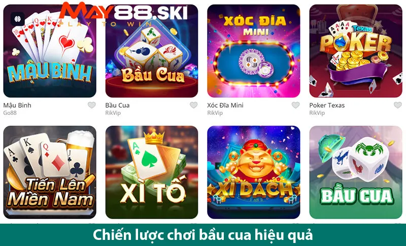 Khéo léo trong cách chơi bầu cua online để thắng mỗi lần cược