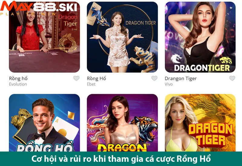 Tuyệt chiêu tăng cơ hội chiến thắng với trò chơi Dragon Tiger