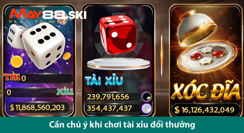 Cách chơi và những lưu ý khi tham gia tài xỉu mini đổi thưởng