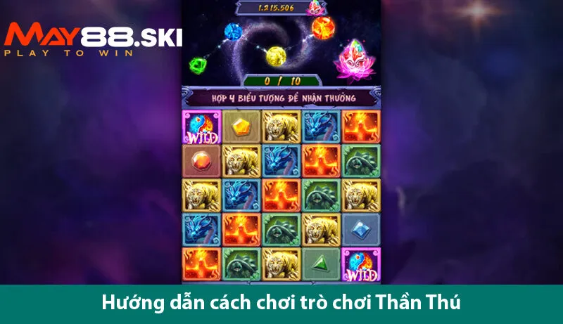 Quy tắc và cách chơi nổ hũ Tứ Thần Thú chi tiết cho tân thủ