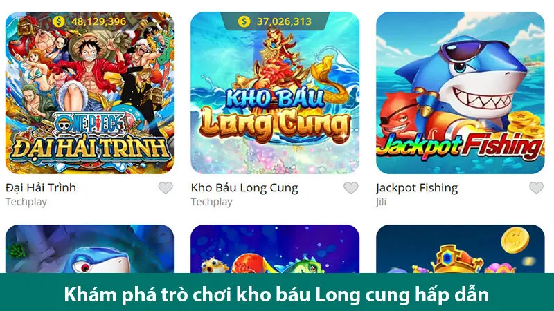 Cách chơi bắn cá kho báu Long Cung và tuyệt kỹ săn cá đỉnh cao