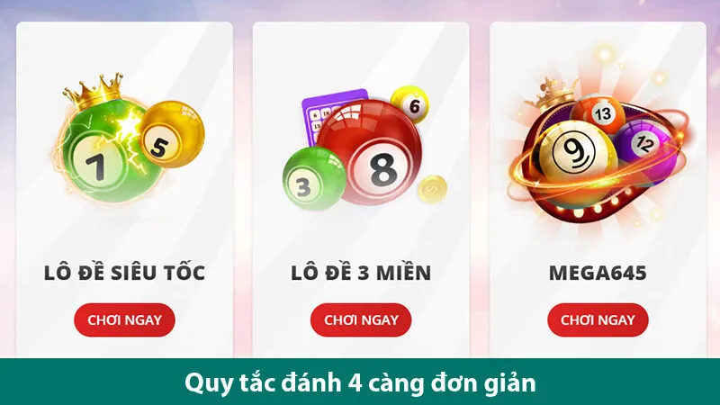 Tham khảo các quy tắc vàng chơi lô 4 càng chuẩn cho các cược thủ