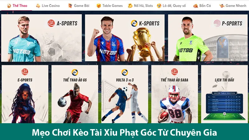 Chi Tiết Các Mẹo Chơi Kèo Tài Xỉu Phạt Góc Cho Người Chơi Mới